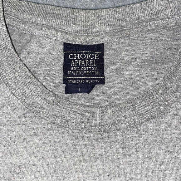 Vtg Auburn‎ Tigers Long Sleeve Shirt Men's L Gray NCAA Collegiate Graphic Y2K - Picture 7 of 15